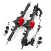 QUE-T Alloy Front Axle & Rear Axle for 1:10 Axial SCX10II AX90046 RC Crawler Car view 1