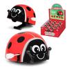 Tobar 37538 Wind-up and Jumping Ladybug Shoots Forward, Makes a Full Salto and Then Spins Happy in a Circle, Ideal as a Gift, from 3 Years, Approx 5cm view 3