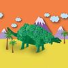 Gift Republic Dinosaur Pet Crystal Growing Kit, Multi view 3