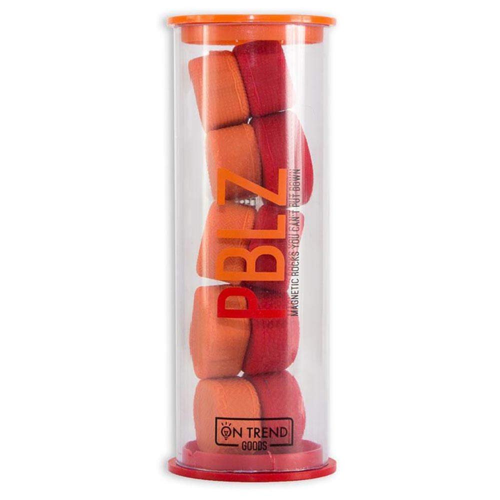 On Trend Goods PBLZ Set of 10 Magnetic Rocks (Red)