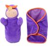 Constructive Playthings Swaddle Soft Baby Doll Toys with Matching Pockets, Multicultural Dolls, Daycare Essentials, Circle Time, Hook and Loop Closure, All Ages, Multicolor, Set of 4 view 2