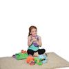 Constructive Playthings Swaddle Soft Baby Doll Toys with Matching Pockets, Multicultural Dolls, Daycare Essentials, Circle Time, Hook and Loop Closure, All Ages, Multicolor, Set of 4 view 4