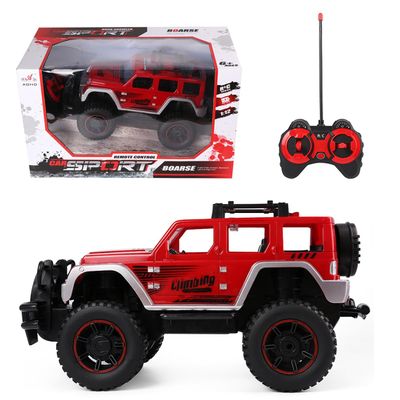 1/12 Scale All Terrain Offroad Remote Control Truck Bold Red 4x4 R/C Toy Car for Adults, Boys, Girls, Kids