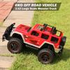 1/12 Scale All Terrain Offroad Remote Control Truck Bold Red 4x4 R/C Toy Car for Adults, Boys, Girls, Kids view 4