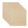 LVHERO Classic Baseplates Building Plates for Building Bricks 100% Compatible with All Major Brands-Baseplate, 10in x 10in, Pack of 8 (Sand) view 1