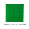 LVHERO Classic Baseplates Building Plates for Building Bricks 100% Compatible with All Major Brands-Baseplate, 10in x 10in, Pack of 8 (Green) view 2