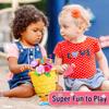 FUNZBO Flower Garden Building Toys Set - Birthday Gifts for Age 2 3 4 5 6 Years Old Girls, STEM Montessori Educational Toy for Toddler Kids, Sorting & Stacking Spring Gardening Set view 2