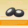 MroMax RC Airplane Wheels 0.98" Dia,2Pcs Foam Wheel Replacement for DIY RC Model Plane Aircraft view 4