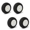 MroMax RC Airplane Wheels, 1.57" Dia, 4 Pcs Foam Wheels - DIY RC Model Plane/Aircraft/Helicopter view 1