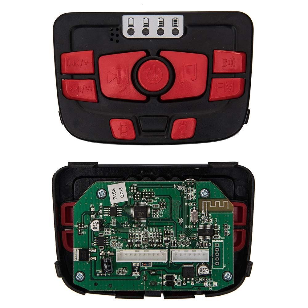JIARUIXIN 12V Children Electric Vehicle Connection Music Power. Circuit Board Motherboard Control Entertainment Operation System Accessories for Powered Wheel Replacement Parts