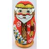 Needzo Christmas Santa Claus Design Russian Nesting Dolls, 4 Inch Snow Man Penguin Tree, Surprise Nesting Dolls view 3