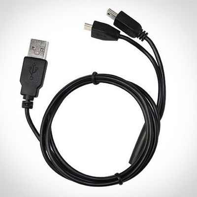 [10 FT] Omnihil Micro/Mini-USB Splitter Cable Compatible with Hand Controlled Kids Drones/Mini Flying Ball Drones/Mini Drone Helicopter