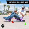 EzyRoller New Pro-X Ride On Toy for Kids and Adults - Purple view 4