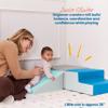 ECR4Kids SoftZone Junior Little Me Climb Crawl and Slide, Beginner Playset, Contemporary, 3-Piece view 3