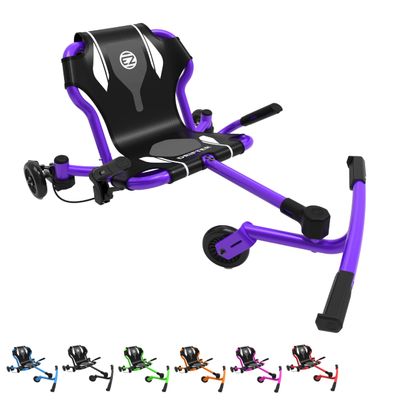 EzyRoller New Drifter-X Ride on Toy for Ages 4 and Older, Up to 150lbs.- Purple