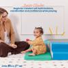 ECR4Kids SoftZone Junior Little Me Corner Climber, Beginner Playset, Contemporary, 4-Piece view 3