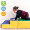 ECR4Kids SoftZone Junior Little Me Climb Crawl and Slide, Beginner Playset, Assorted, 3-Piece view 4