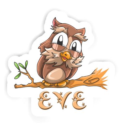 Eve Owl Sticker (Large, 14x9.8 inch)