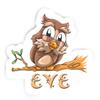 Eve Owl Sticker (Large, 14x9.8 inch) view 1