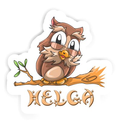 Helga Owl Sticker (Large, 14x9.8 inch)