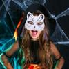 Amosfun Cat Mask Kitsune Fox Mask Halloween Cosplay Costume Masquerade Party Supply view 3