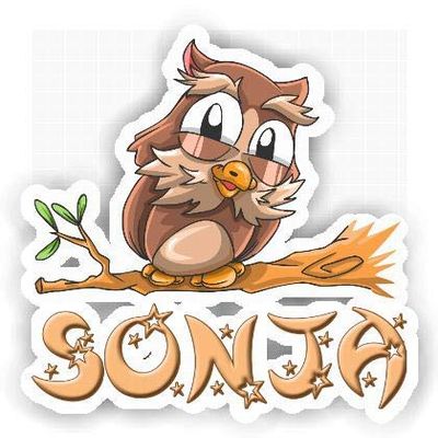 Sonja Owl Sticker (Large, 14x9.8 inch)