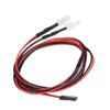 Tbest RC LED Lights, 5mm Round Headlights Accessory for 1/10 Model Drift Car, Colors Light view 4