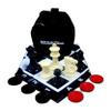 MegaChess Large Chess Set 8-inch King with Large Checkers Set and Giant Vinyl Chess Mat view 1