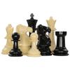 MegaChess Large Chess Set 8-inch King with Large Checkers Set and Giant Vinyl Chess Mat view 3