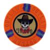 Versa Games Outlaw Clay Poker Chips in 13g - Pack of 50 (Choose Colors) (Orange) view 1