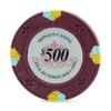 Versa Games Monaco Casino Clay Poker Chips in 13.5g - 50 Piece - (Choose Color) (Purple) view 1