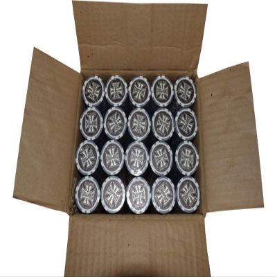 Vegas Gaming Poker Chips - (1000) Chopper Gray 11.5 g Clay Composite