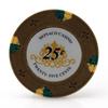Versa Games Monaco Casino Clay Poker Chips in 13.5g - 50 Piece - (Choose Color) (Brown) view 1