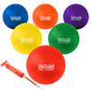 GoSports Playground Balls for Kids (Heavy Duty Set of 6) with Carry Bag and Ball Pump (Choose 8.5 or 10 Sizes) view 1