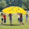 Sonyabecca Hole Tarp Team Building Exercise Activities Games Teamwork Group Learning Fun Playing Yellow,98''Lx71''W view 3