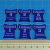 LITKO Exhaustion Token Set Compatible with The Dungeons and Dragons 5th Edition, Translucent Blue (6) view 3
