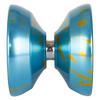 Duncan Toys Barracuda Yo-Yo, Unresponsive Pro Level Yo-Yo, Concave Bearing and Aluminum Body, Blue w/Splash view 3