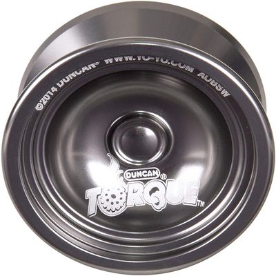 Duncan Toys Torque Yo-Yo [Gray], Unresponsive Pro Level Yo-Yo, Concave Bearing