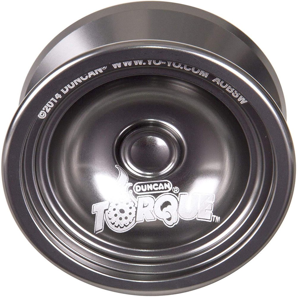 Duncan Toys Torque Yo-Yo [Gray], Unresponsive Pro Level Yo-Yo, Concave Bearing