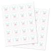 40 cnt Donut Birthday Party Thank You Favor Stickers view 3
