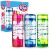 YoYa Toys Liquimo Spiral - Liquid Motion Bubbler (3 Pack) - Hourglass Liquid Timer for Kids and Adults - Stress Relief Fidget Toys for Autistic Children, Desk Dcor, Holiday Stocking Stuffers view 1