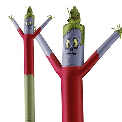 LookOurWay 20ft Monster Air Dancers Inflatable Tube Man Attachment | Halloween Inflatables Outdoor Decoration | Wacky Waving Halloween Blow Up for Yard Display or Business (Blower Not Included)