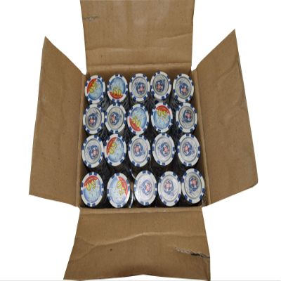 Vegas Gaming Poker Chips - (1000) $50 Thunderbird 11.5 g Clay Composite