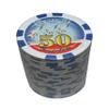 Vegas Gaming Poker Chips - (1000) $50 Thunderbird 11.5 g Clay Composite view 2