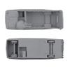 BMC Classic Marx Landing Craft - 4pc Gray Plastic Army Men Boat Vehicles view 3