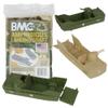 BMC Classic Marx Landing Craft - 4pc Tan vs. OD Green Plastic Army Men Vehicles view 1