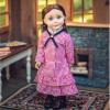 The Queen's Treasures 18 Inch Doll Clothes, Little House on The Prairie Authentic Laura Ingalls Red Check Dress Outfit, Compatible for Use with American Girl Dolls view 1