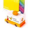 CANDYCAR Wooden Food Truck Collection - Fried Chicken Van, Premium Handcrafted Beech Wood Toy Car view 2