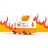 CANDYCAR Wooden Food Truck Collection - Fried Chicken Van, Premium Handcrafted Beech Wood Toy Car view 4