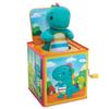 Schylling Brand Baby Dino Jack in The Box - Classic Tin Musical Popping Toy - Ages 18 Months to 4 Years view 2